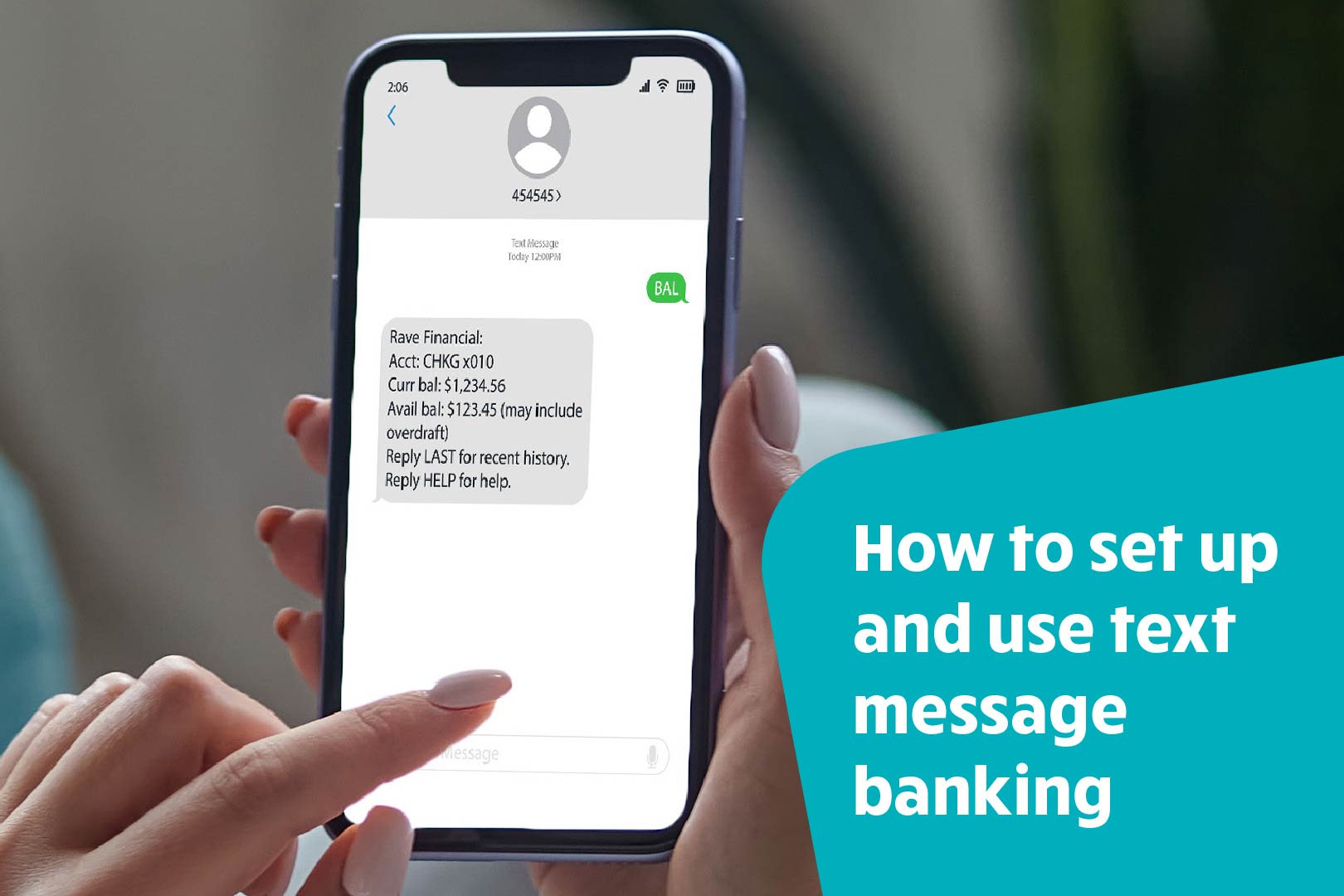 woman's hands holding mobile phone