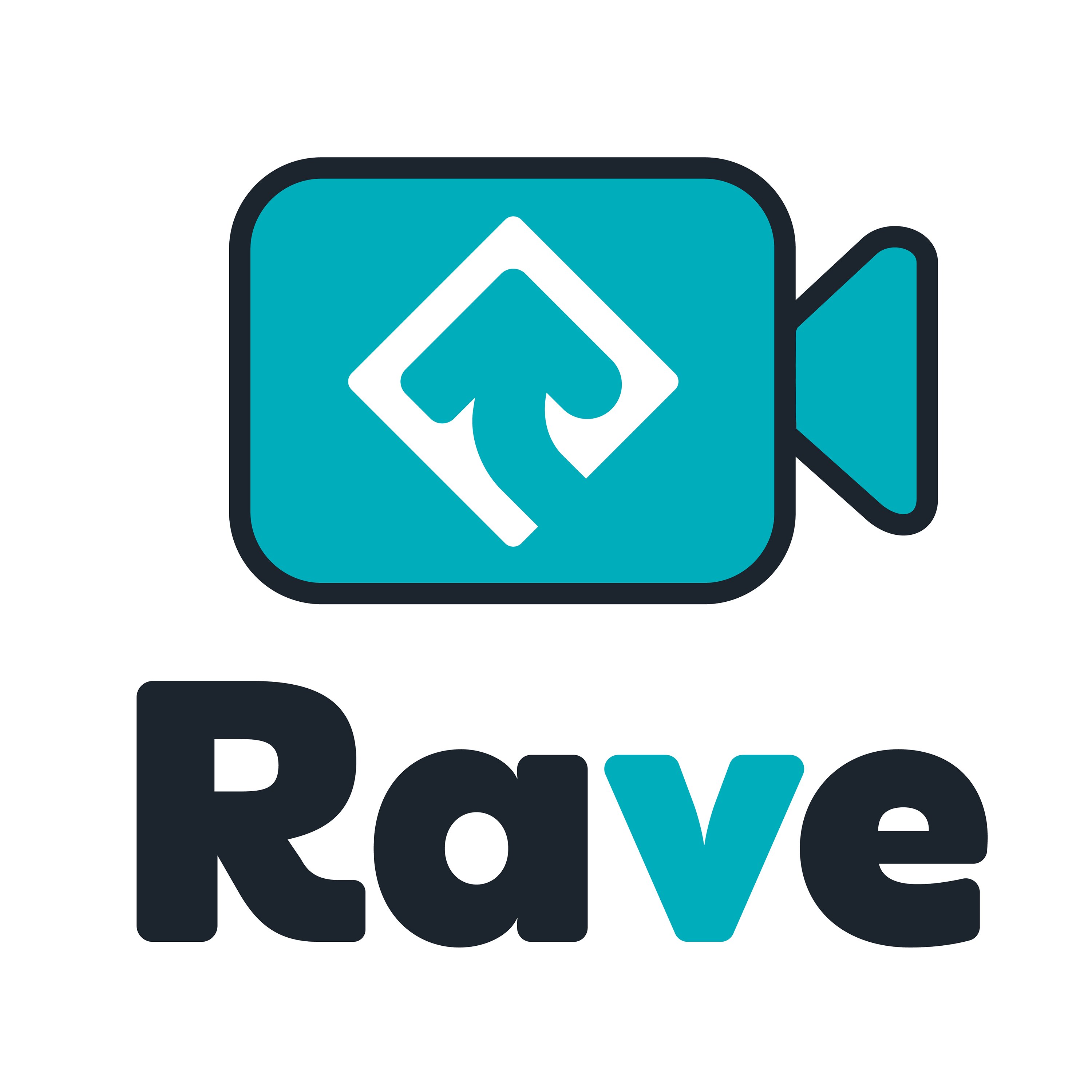 Rave Video Banking App Logo Downsized